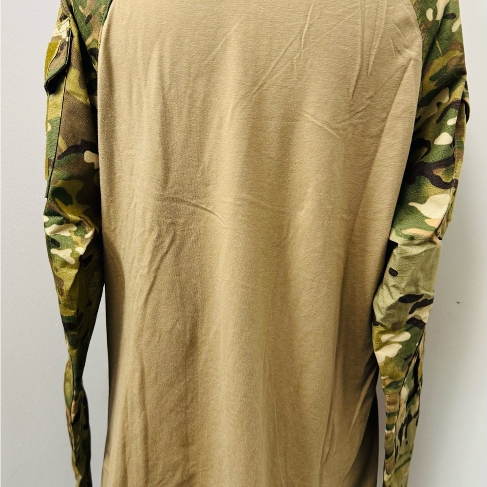Men's Combat Shirts Tactical Long Sleeve Shirt With Elbow Pads Military BDU L - Picture 5 of 10